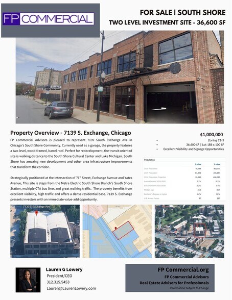 7139 S Exchange Ave, Chicago, IL à vendre - Photo du bâtiment - Image 3 de 7