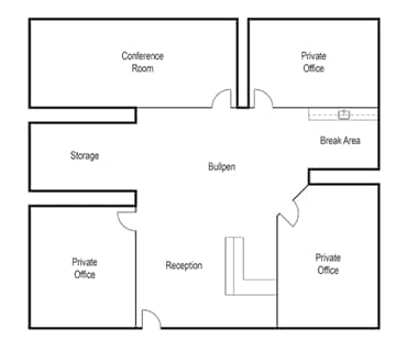9888 Carroll Centre Rd, San Diego, CA 92126 - Unit 110 - - Floor Plan - Image 1 of 1