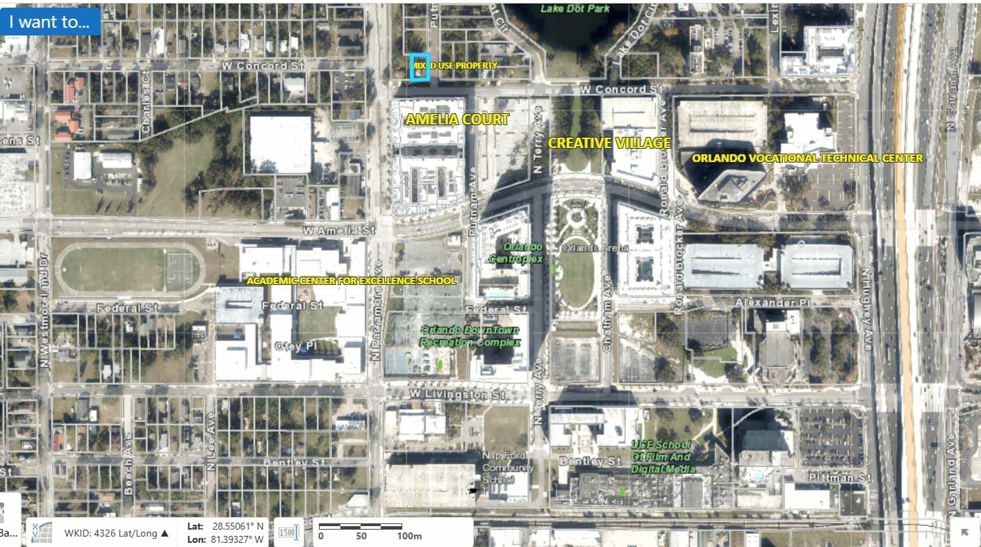 635 W Concord St, Orlando, FL for sale Aerial- Image 1 of 2