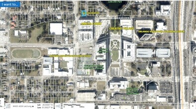 635 W Concord St, Orlando, FL - Aerial map view