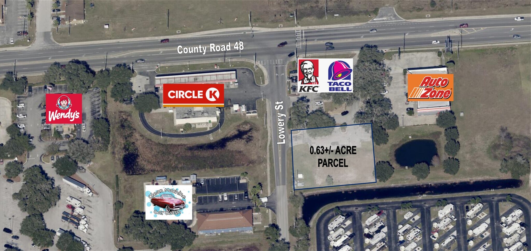 1969 W County Road 48, Bushnell, FL for lease Aerial- Image 1 of 3