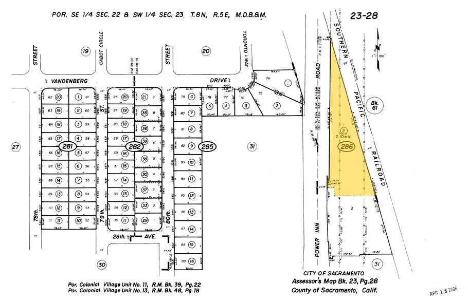 5301 Power Inn Rd, Sacramento, CA à louer - Plan cadastral - Image 3 de 16