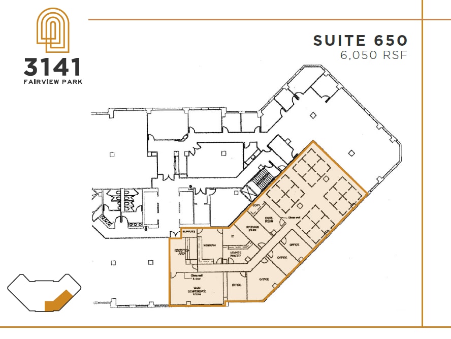 3141 Fairview Park Dr, Falls Church, VA for lease Floor Plan- Image 1 of 1