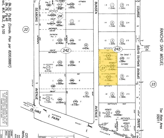 3000 Bunsen Ave, Ventura, CA for lease - Plat Map - Image 2 of 27