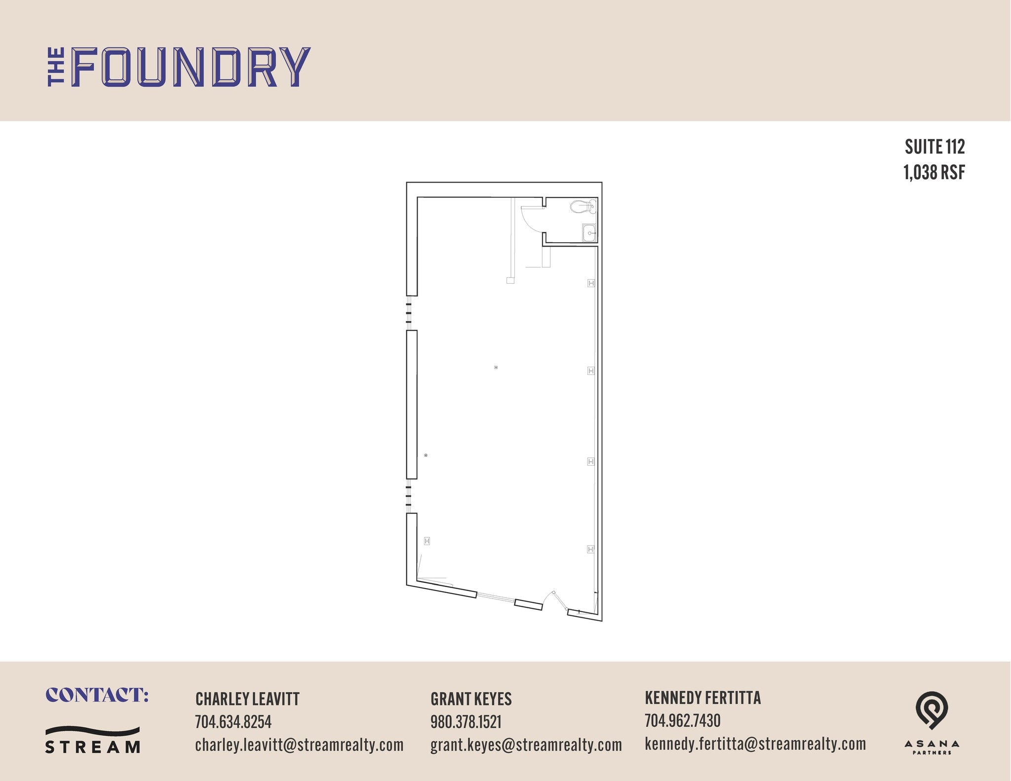601 S Cedar St, Charlotte, NC for lease Floor Plan- Image 1 of 1
