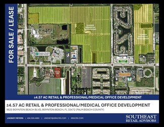 Plus de détails pour W Boynton Beach Blvd, Boynton Beach, FL - Terrain à vendre