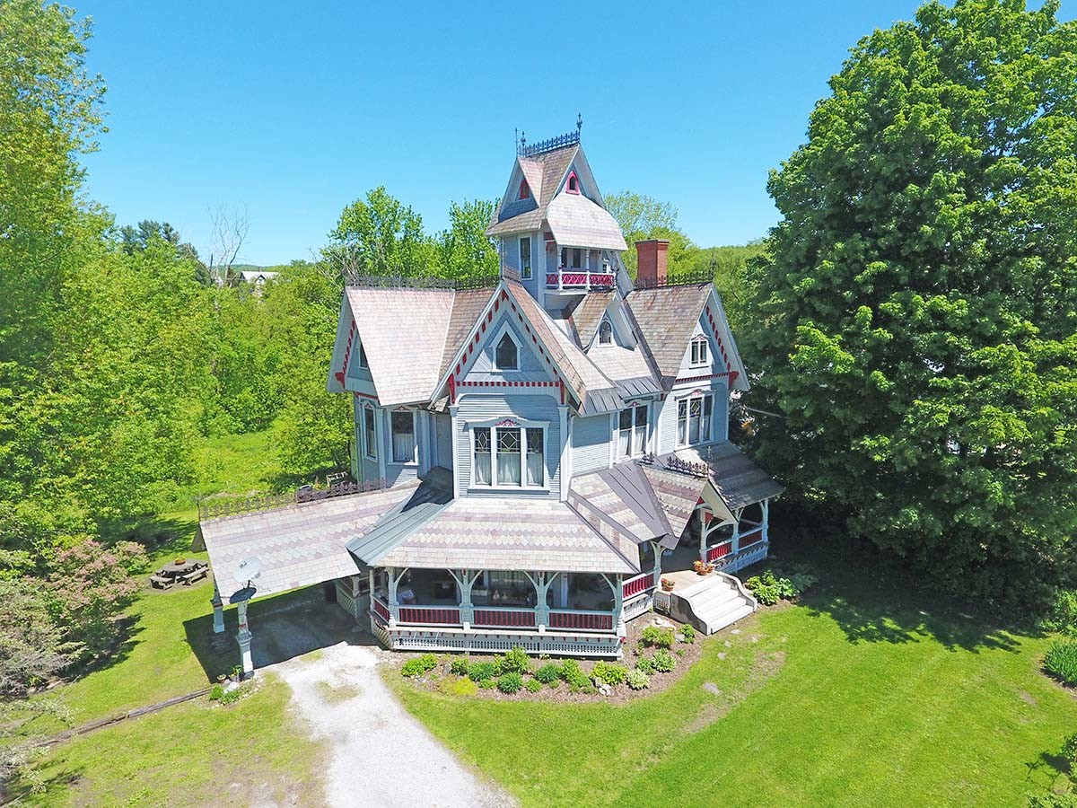 122 River St, Richford, VT à vendre Aérien- Image 1 de 1