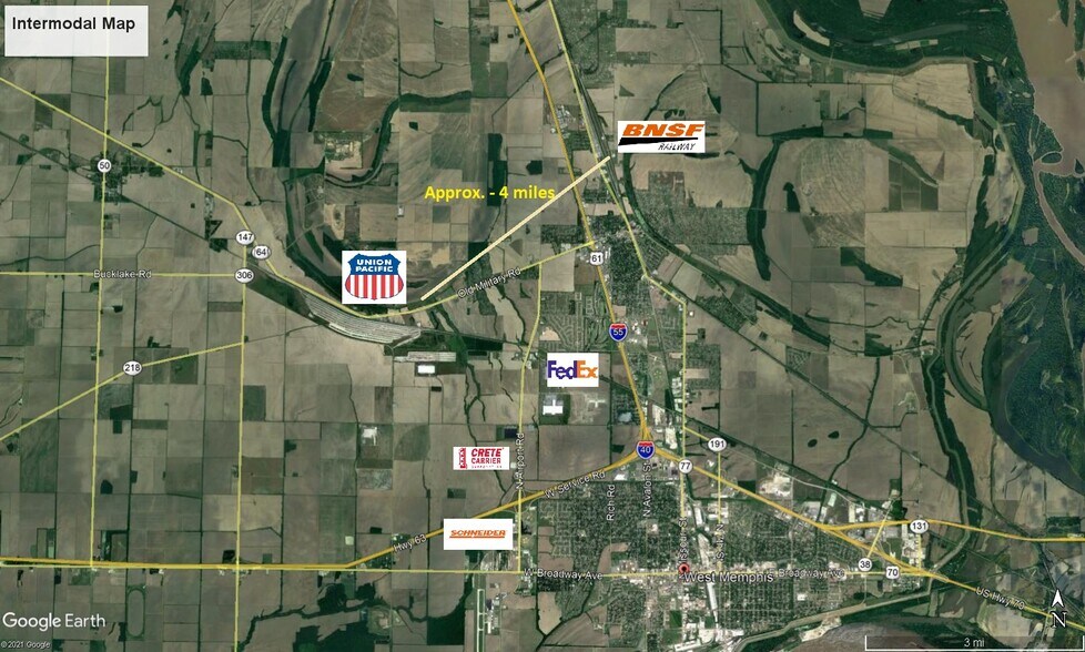 3251 Infinity, West Memphis, AR for sale - Site Plan - Image 2 of 2