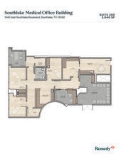 1545 E Southlake Blvd, Southlake, TX for lease Floor Plan- Image 1 of 1