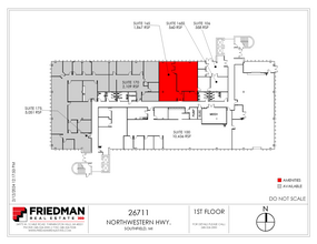 26711 Northwestern Hwy, Southfield, MI à vendre Plan d  tage- Image 2 de 2