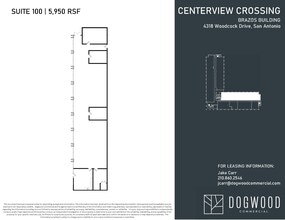 4538 Centerview Dr, San Antonio, TX for lease Floor Plan- Image 1 of 1
