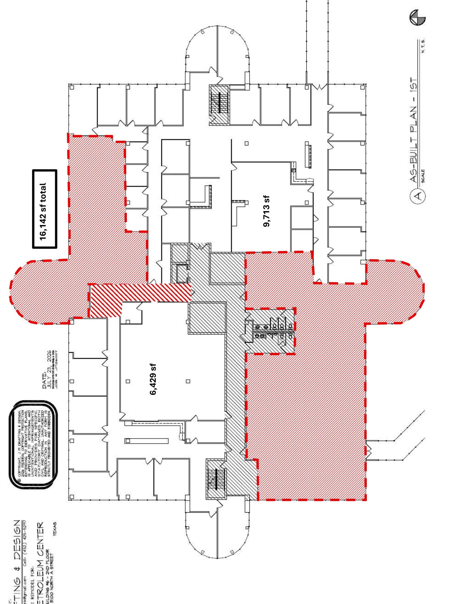 3300 N A St, Midland, TX for lease Site Plan- Image 1 of 1