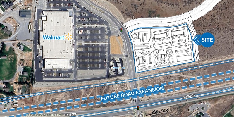 Spring Run Parkway and 73 hwy, Eagle Mountain, UT for lease - Primary Photo - Image 1 of 2