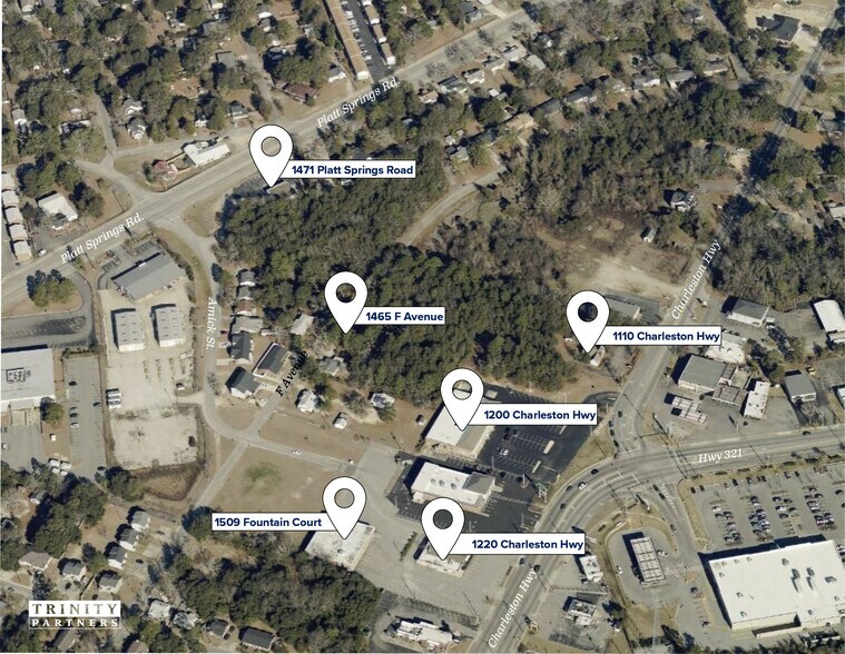 1110-1220 Charleston Hwy, West Columbia, SC à louer - Photo du bâtiment - Image 1 de 1