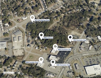 Plus de détails pour 1110-1220 Charleston Hwy, West Columbia, SC - Bureau, Commerce de détail à louer