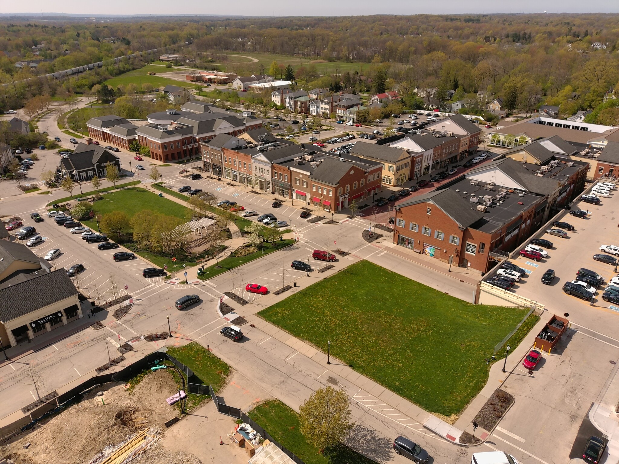 41-49 Village Way, Hudson, OH for lease Aerial- Image 1 of 2