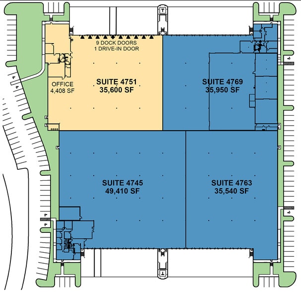 8600-8655 Elm Fair Blvd, Tampa, FL for lease - Site Plan - Image 3 of 3