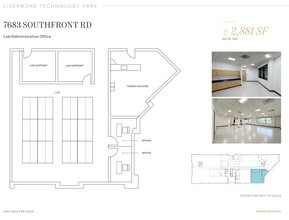 7633 Southfront Rd, Livermore, CA à louer Plan d’étage- Image 1 de 1