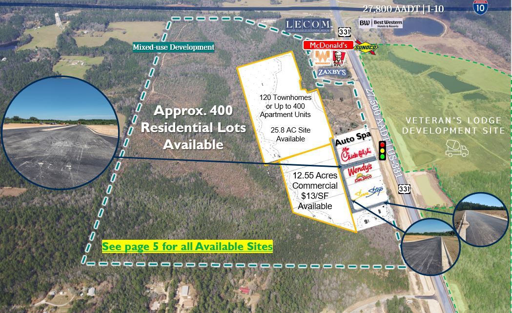 2760 US 331, Defuniak Springs, FL à vendre Aérien- Image 1 de 6