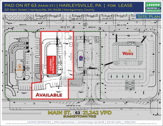 Plus de détails pour 221 Main St, Harleysville, PA - Terrain à louer