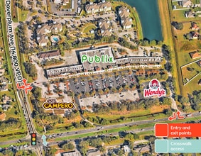 809-839 Cypress Pky, Poinciana, FL - AERIAL  map view