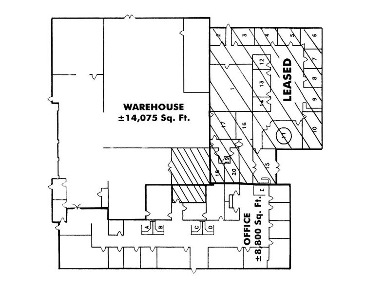 4174 Technology Dr, Fremont, CA à vendre - Plan d’étage type - Image 2 de 4