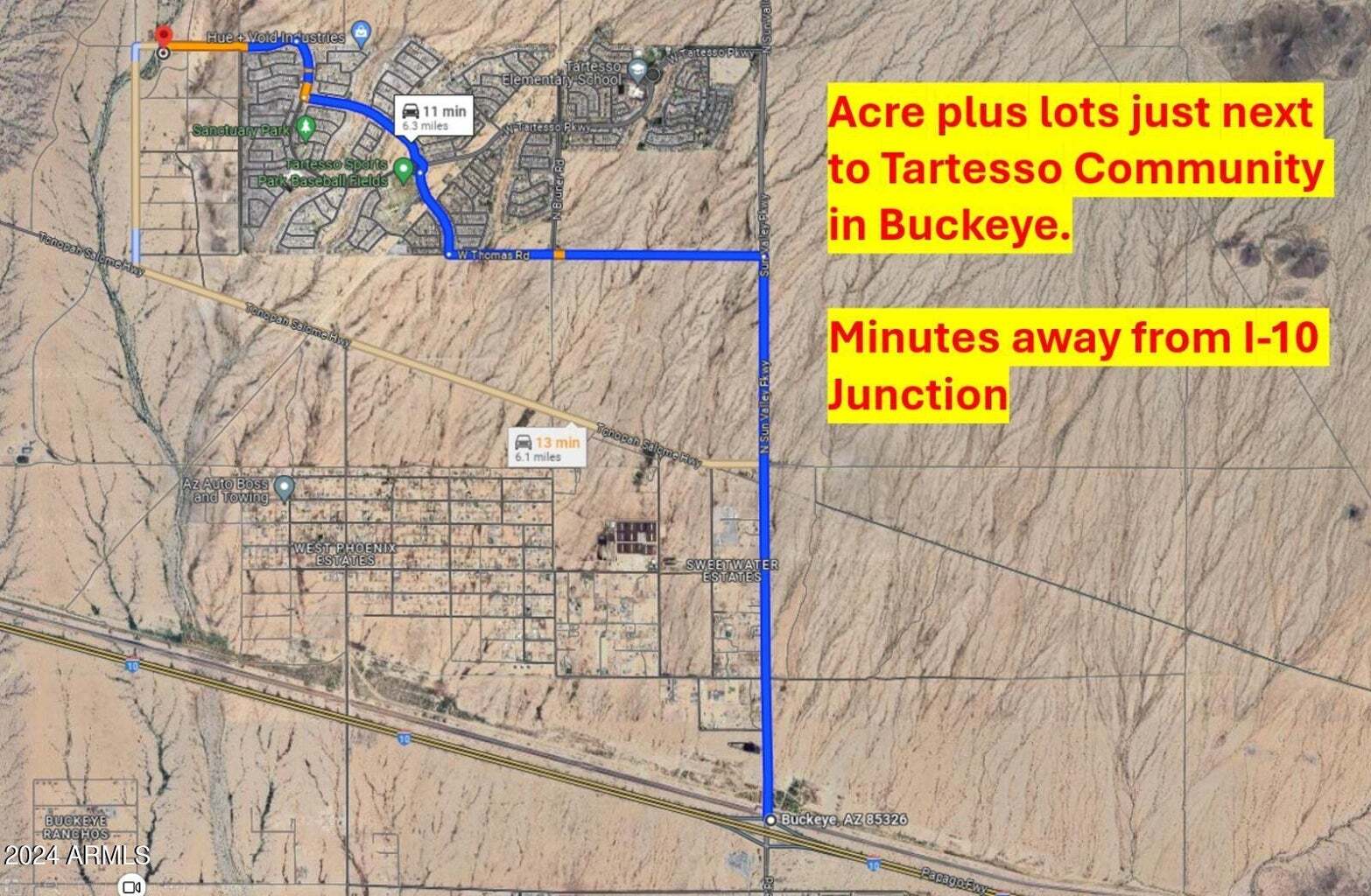 315th & Indian School Road -- Lot 1 Tonopah ave, Tonopah, AZ à vendre Photo du bâtiment- Image 1 de 5