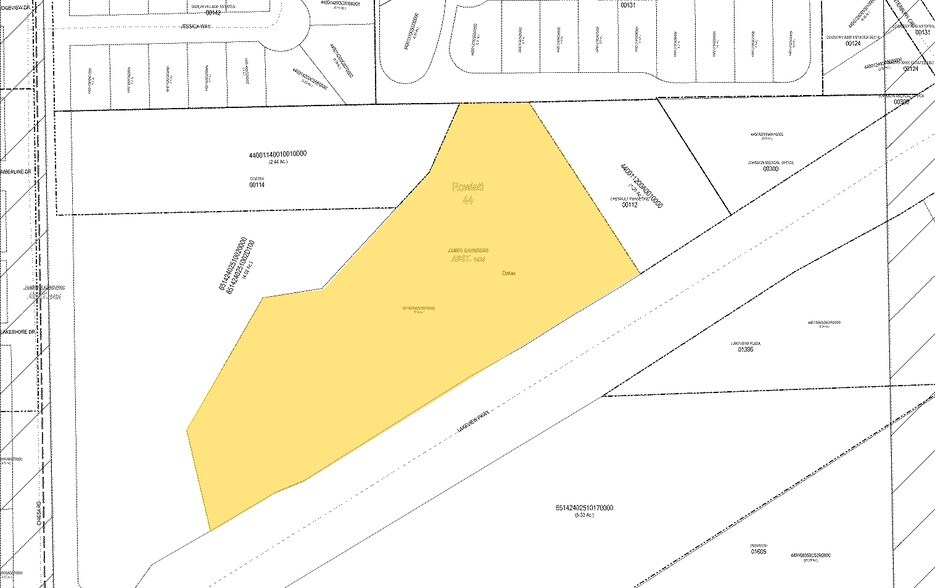 7501 Lakeview Pkwy, Rowlett, TX à louer - Plan cadastral - Image 2 de 8