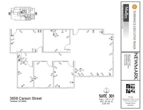 3848 W Carson St, Torrance, CA for lease Floor Plan- Image 1 of 1