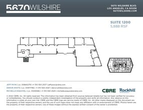 5670 Wilshire Blvd, Los Angeles, CA for lease Floor Plan- Image 1 of 1
