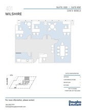 401 Wilshire Blvd, Santa Monica, CA for lease Floor Plan- Image 1 of 1