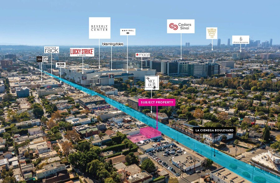 438-444 N La Cienega Blvd, Los Angeles, CA à vendre - Photo du bâtiment - Image 3 de 9