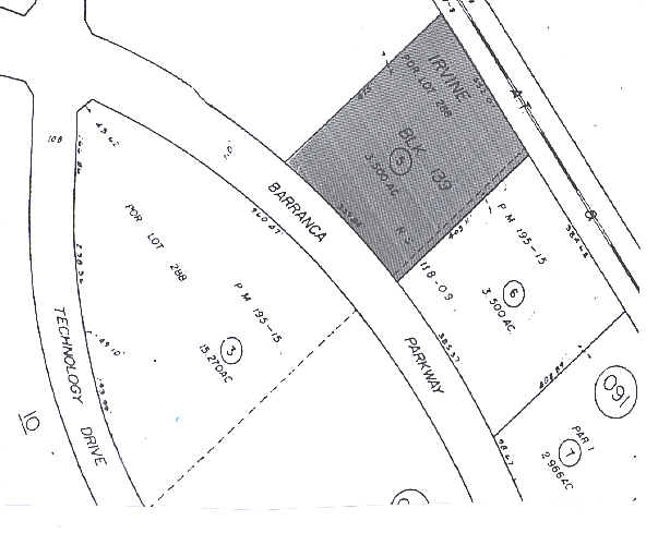 15365 Barranca Pky, Irvine, CA à louer - Plan cadastral - Image 2 de 5