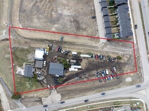 240187 Rainbow Rd, Chestermere, AB - AERIAL  map view
