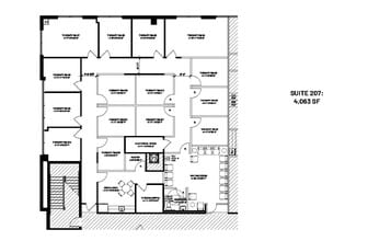 170-A Medical Park Road, Mooresville, NC à louer Plan d’étage- Image 1 de 1