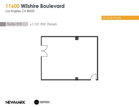 11600 Wilshire Blvd, Los Angeles, CA for lease Floor Plan- Image 1 of 3