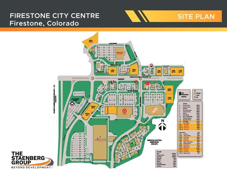 2555 City Centre Rd, Firestone, CO à louer - Plan de site - Image 1 de 1