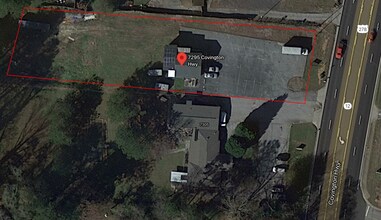 7295 Covington Hwy, Lithonia, GA - Aerial  map view - Image1