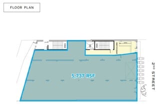 709-715 N 2nd St, Philadelphia, PA for lease Floor Plan- Image 2 of 2