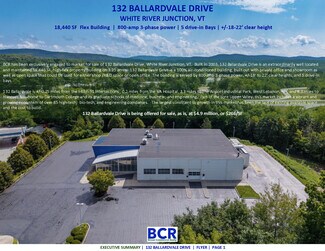 Plus de détails pour 132 Ballardvale Dr, White River Junction, VT - Flex à vendre