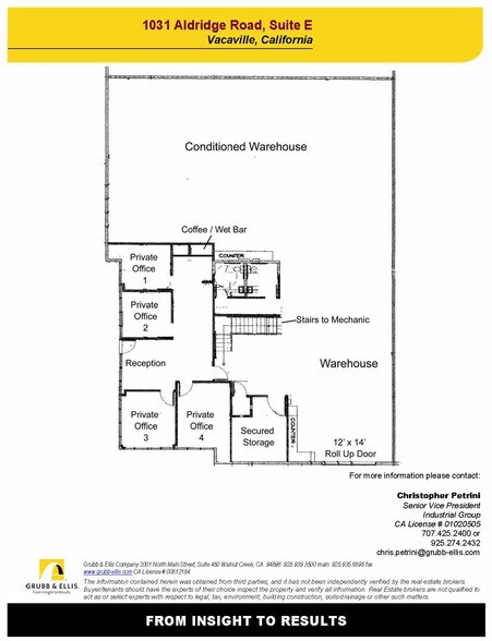 1031 Aldridge Rd, Vacaville, CA à louer - Plan d’étage - Image 2 de 4