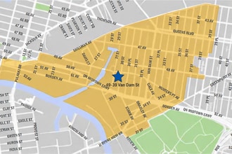 4939 Van Dam St, Long Island City, NY - Aérien  Vue de la carte