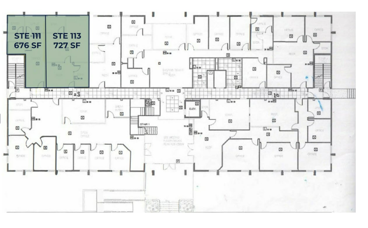 8003 Franklin Farms Dr, Richmond, VA à louer Plan d’étage- Image 1 de 1