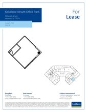11777 Katy Fwy, Houston, TX à louer Plan de site- Image 1 de 2