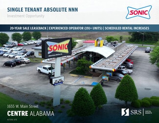 More details for 1655 W Main St, Centre, AL - Retail for Sale
