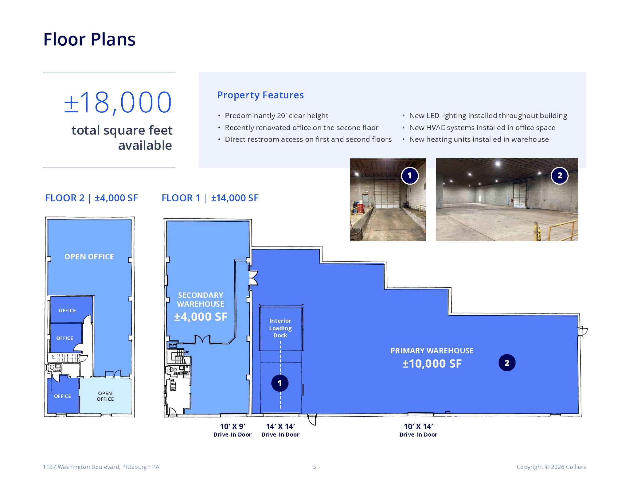 1137 Washington Blvd, Pittsburgh, PA for lease Floor Plan- Image 1 of 1