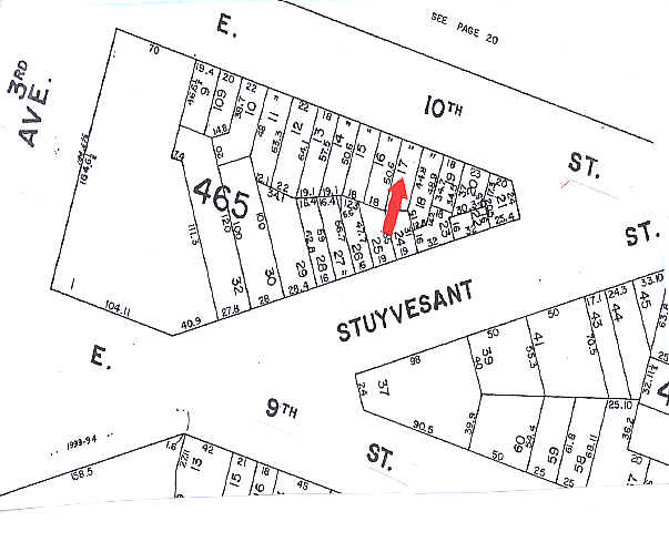 120 E 10th St, New York, NY for sale - Plat Map - Image 2 of 22