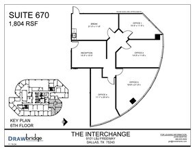 9101 Lyndon B Johnson Fwy, Dallas, TX for lease Floor Plan- Image 2 of 2