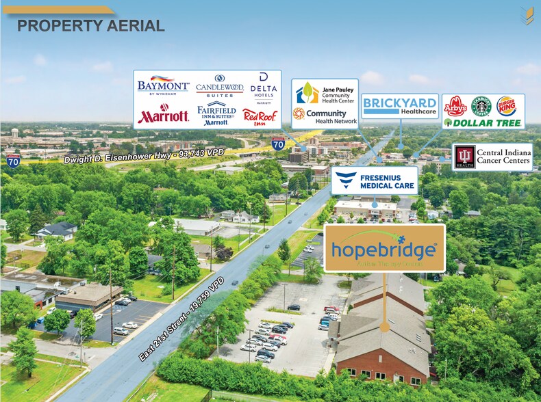 6635 E 21st St, Indianapolis, IN à vendre - Photo du bâtiment - Image 2 de 11