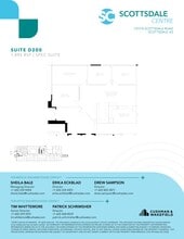 7373 N Scottsdale Rd, Scottsdale, AZ à louer Plan d’étage- Image 2 de 2